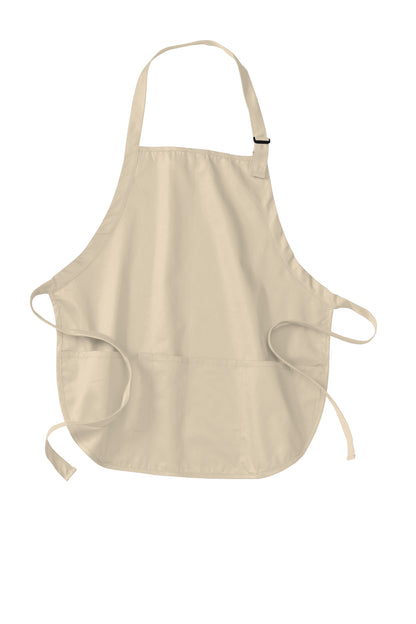 Port Authority Medium-Length Apron with Pouch Pockets.  A510