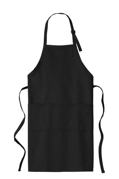 Port Authority Easy Care Extra Long Bib Apron with Stain Release. A700