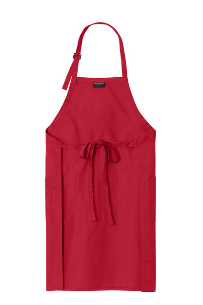 Port Authority Easy Care Extra Long Bib Apron with Stain Release. A700