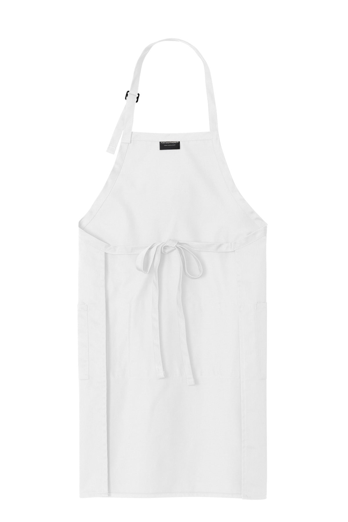 Port Authority Easy Care Extra Long Bib Apron with Stain Release. A700