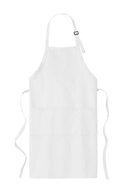 Port Authority Easy Care Extra Long Bib Apron with Stain Release. A700
