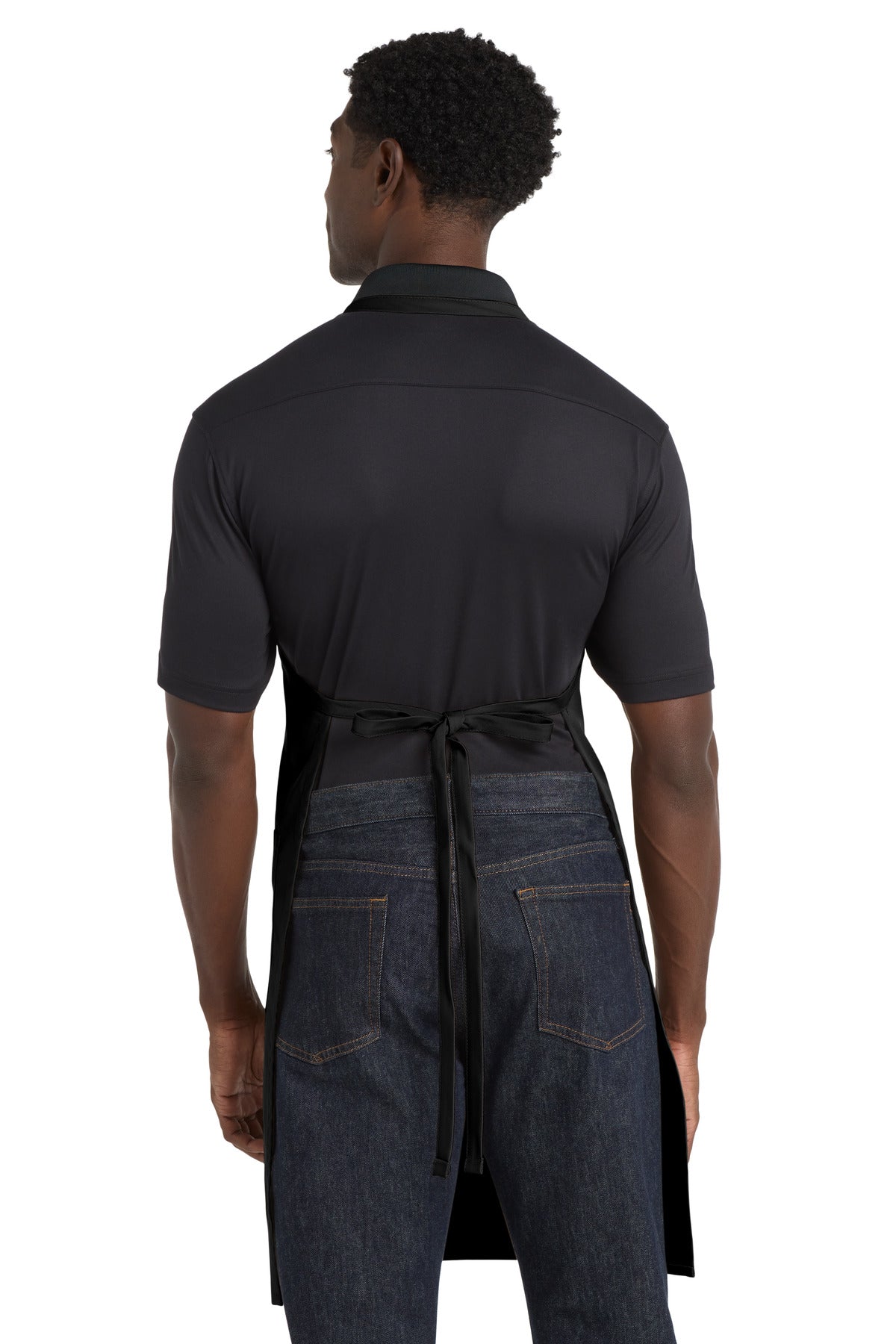 Port Authority Easy Care Extra Long Bib Apron with Stain Release. A700