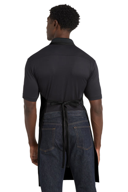 Port Authority Easy Care Extra Long Bib Apron with Stain Release. A700