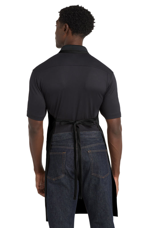 Port Authority Easy Care Extra Long Bib Apron with Stain Release. A700