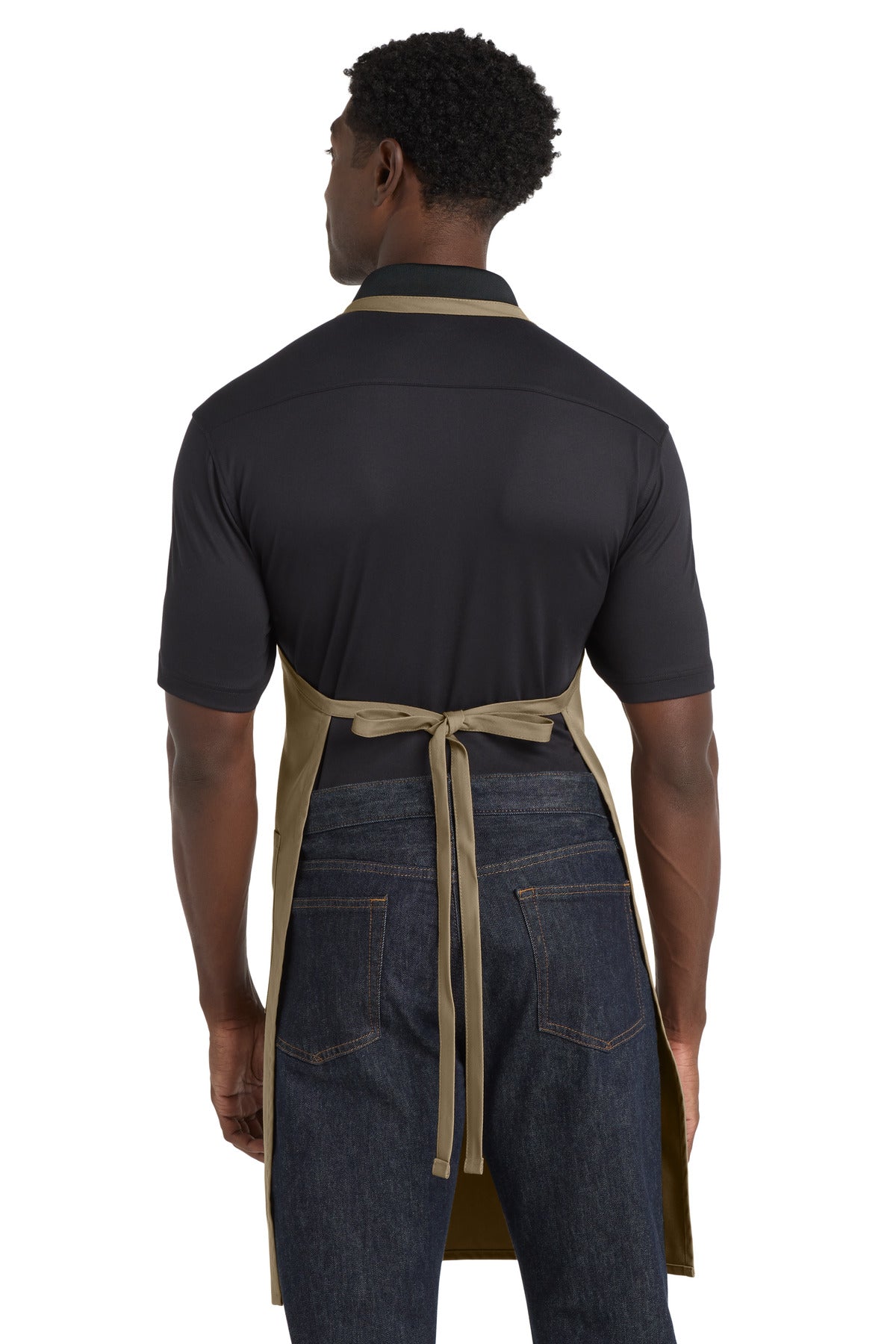 Port Authority Easy Care Extra Long Bib Apron with Stain Release. A700