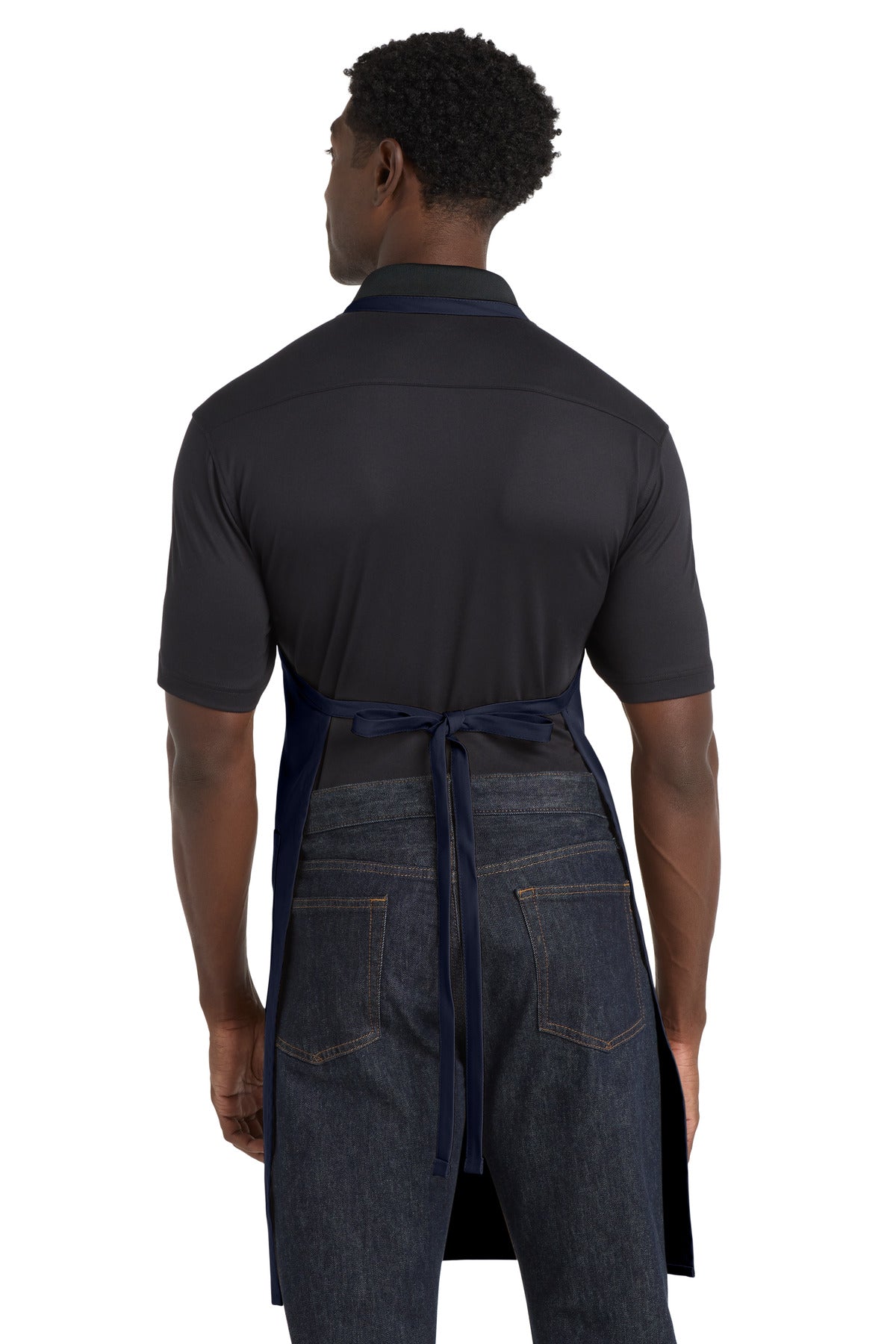 Port Authority Easy Care Extra Long Bib Apron with Stain Release. A700