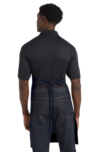Port Authority Easy Care Extra Long Bib Apron with Stain Release. A700