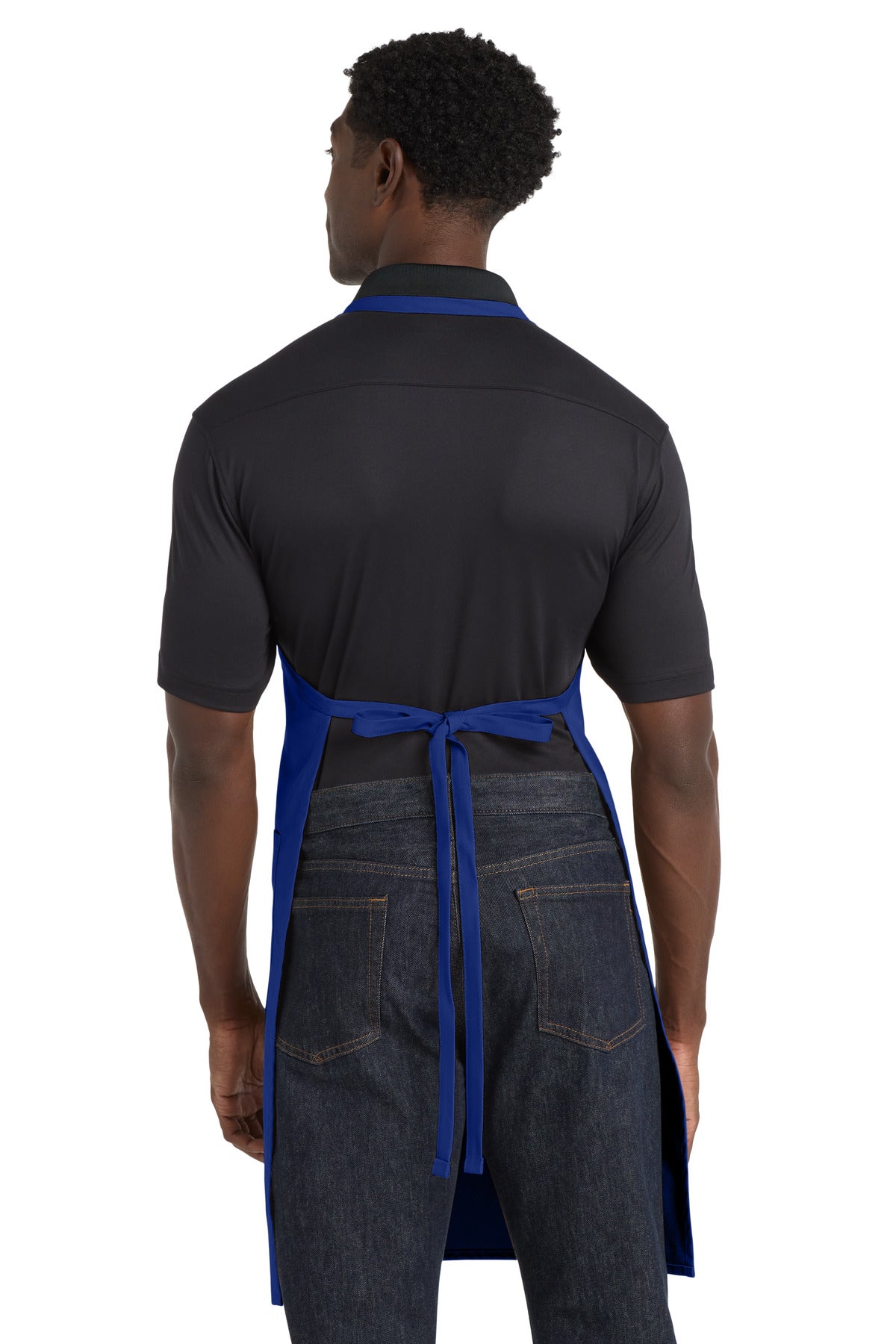 Port Authority Easy Care Extra Long Bib Apron with Stain Release. A700