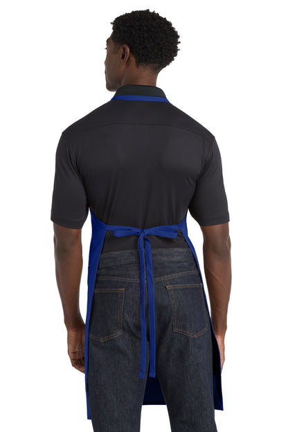 Port Authority Easy Care Extra Long Bib Apron with Stain Release. A700