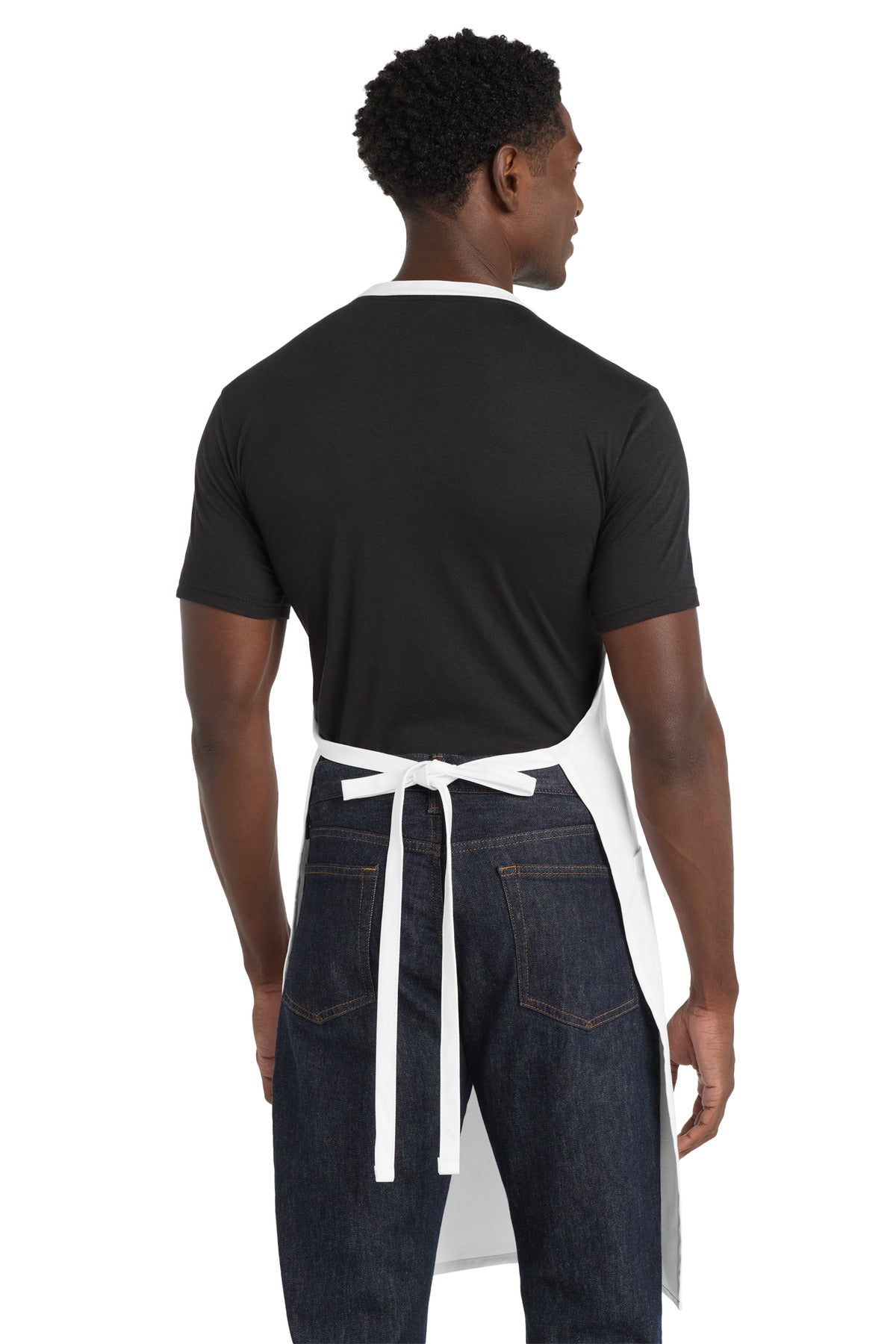 Port Authority Easy Care Extra Long Bib Apron with Stain Release. A700