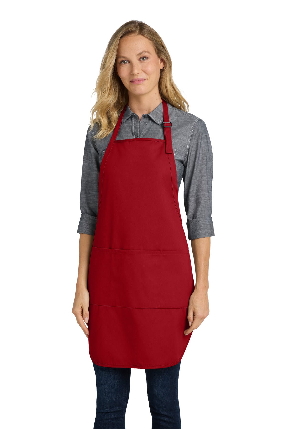 Port Authority Easy Care Full-Length Apron with Stain Release. A703