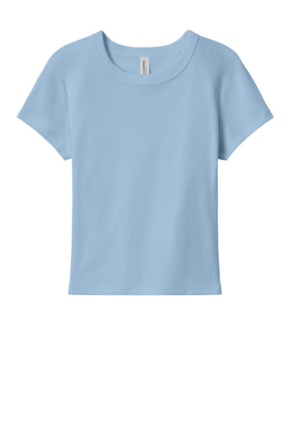 BELLA+CANVAS Women's Micro Rib Baby Tee BC1010