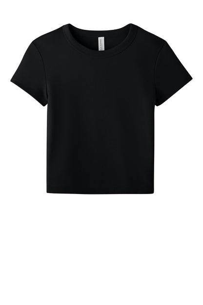 BELLA+CANVAS Women's Micro Rib Baby Tee BC1010