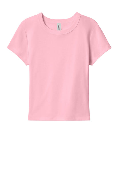BELLA+CANVAS Women's Micro Rib Baby Tee BC1010