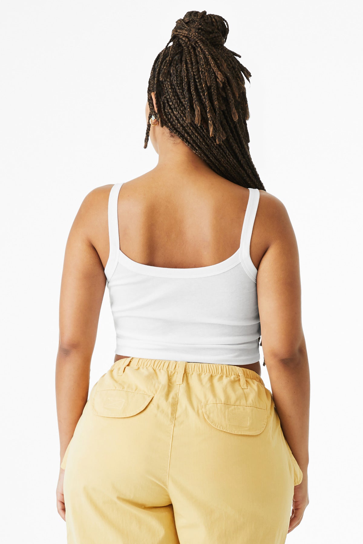 BELLA+CANVAS Women's Micro Rib Spaghetti Strap Tank BC1012