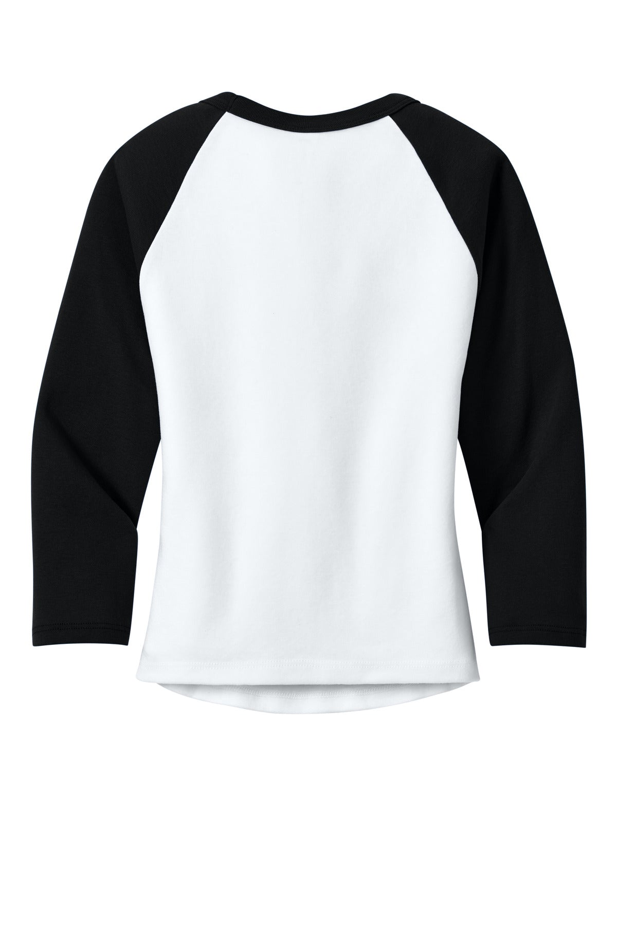 BELLA+CANVAS Women's Micro Rib 3/4 Raglan Baby Tee BC1200
