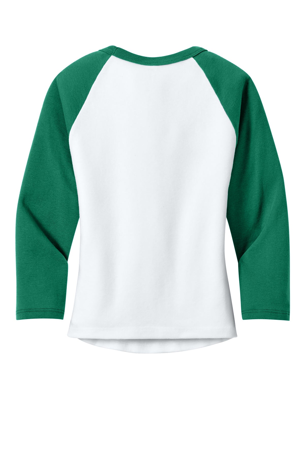 BELLA+CANVAS Women's Micro Rib 3/4 Raglan Baby Tee BC1200