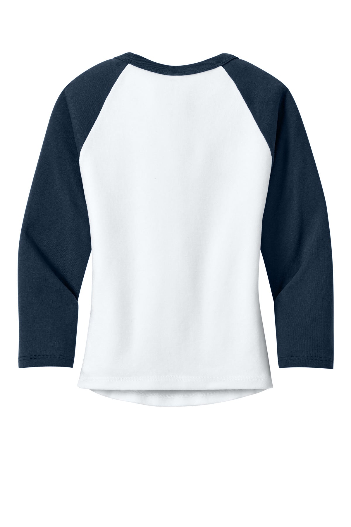 BELLA+CANVAS Women's Micro Rib 3/4 Raglan Baby Tee BC1200
