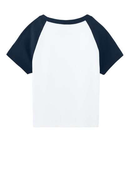 BELLA+CANVAS Women's Micro Rib Raglan Baby Tee BC1201