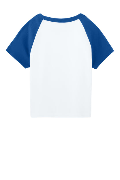BELLA+CANVAS Women's Micro Rib Raglan Baby Tee BC1201