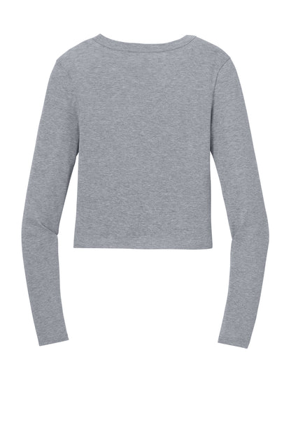 BELLA+CANVAS Women's Micro Rib Long Sleeve Baby Tee BC1501