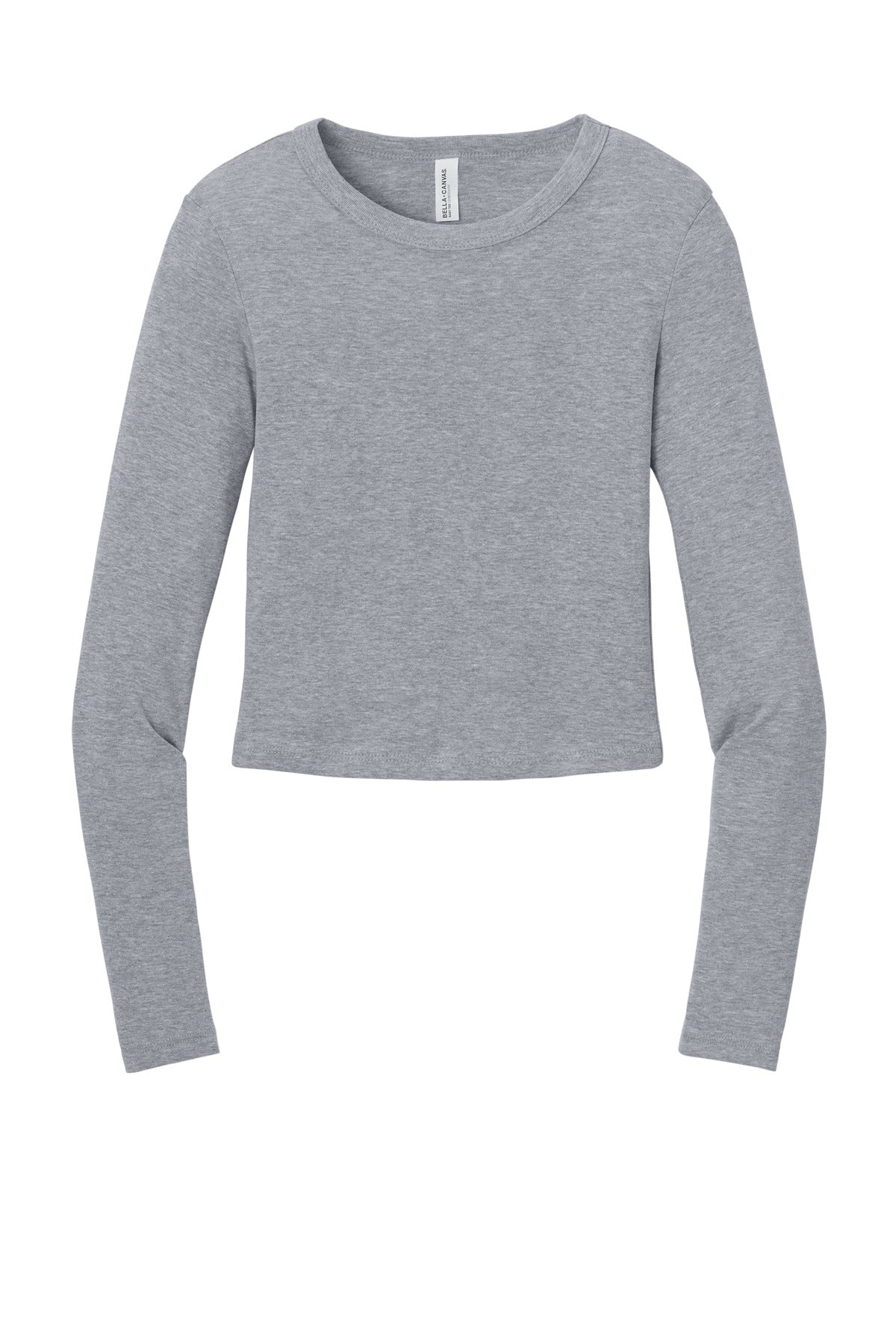 BELLA+CANVAS Women's Micro Rib Long Sleeve Baby Tee BC1501