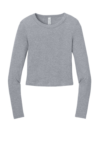 BELLA+CANVAS Women's Micro Rib Long Sleeve Baby Tee BC1501