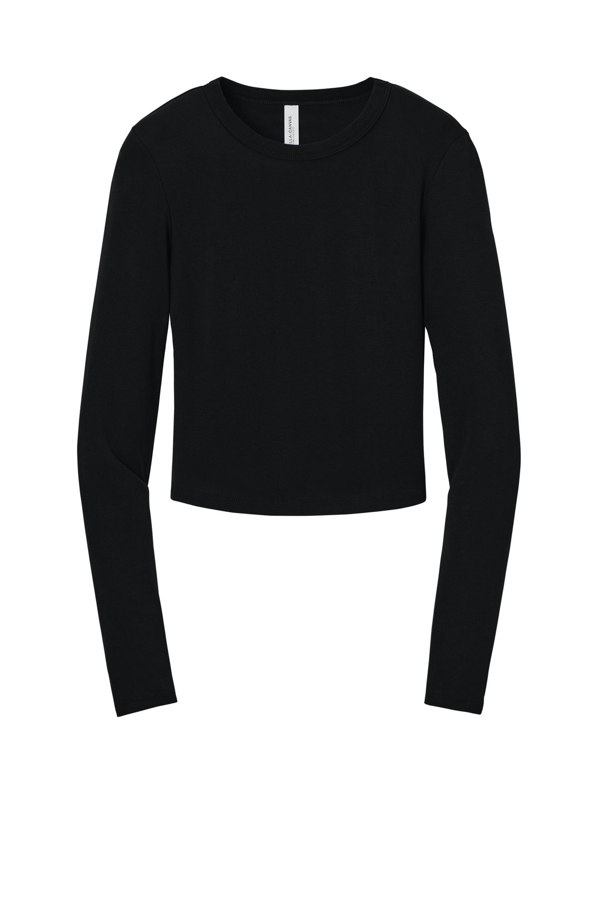 BELLA+CANVAS Women's Micro Rib Long Sleeve Baby Tee BC1501