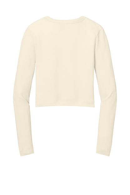 BELLA+CANVAS Women's Micro Rib Long Sleeve Baby Tee BC1501