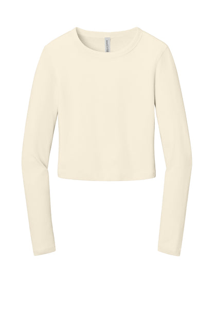 BELLA+CANVAS Women's Micro Rib Long Sleeve Baby Tee BC1501