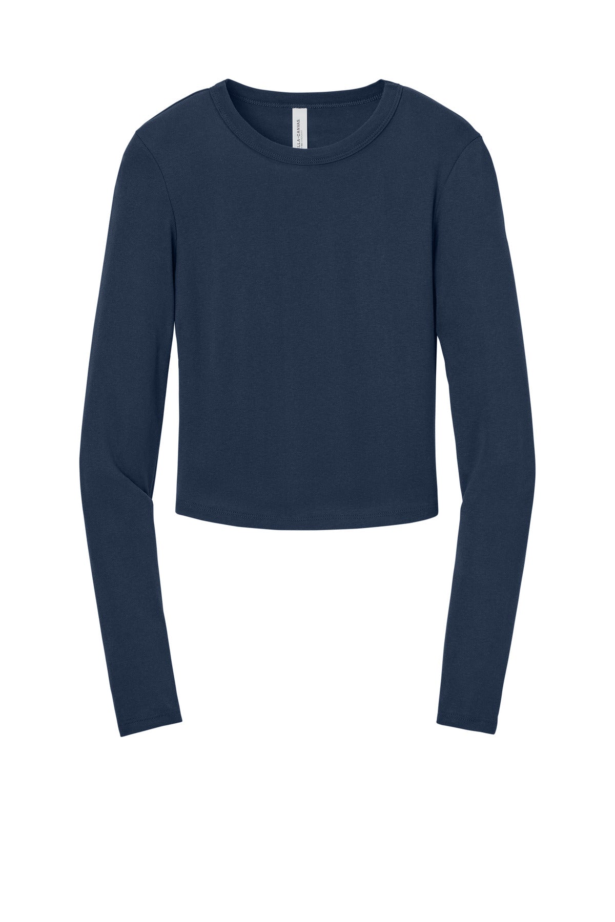 BELLA+CANVAS Women's Micro Rib Long Sleeve Baby Tee BC1501