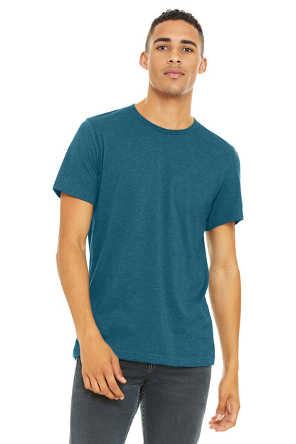 BELLA+CANVAS  Unisex Heather CVC Short Sleeve Tee. BC3001CVC
