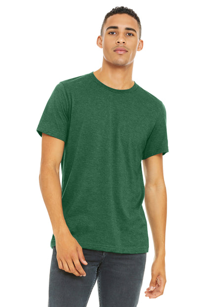 BELLA+CANVAS  Unisex Heather CVC Short Sleeve Tee. BC3001CVC
