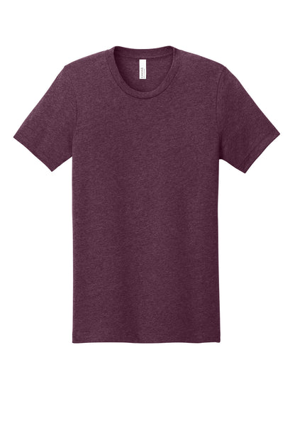 BELLA+CANVAS  Unisex Heather CVC Short Sleeve Tee. BC3001CVC