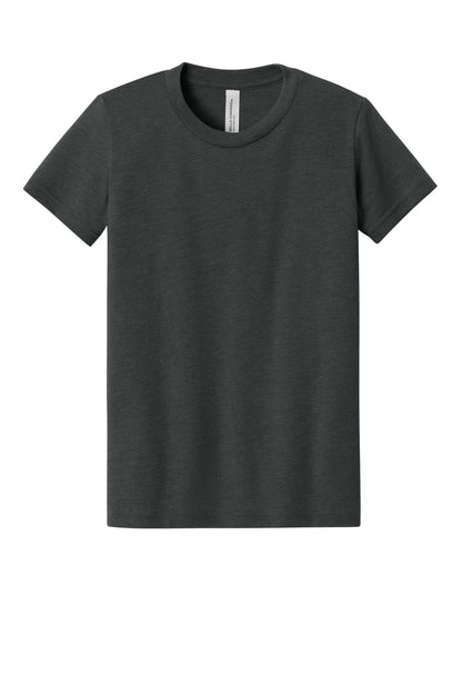 BELLA+CANVAS Youth Heather CVC Tee BC3001YCVC