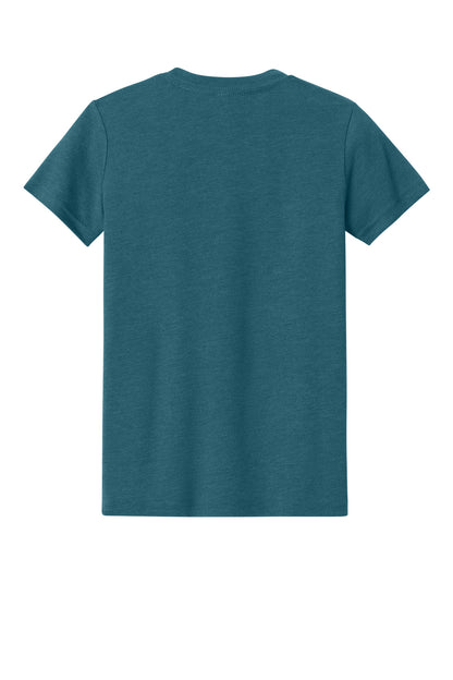 BELLA+CANVAS Youth Heather CVC Tee BC3001YCVC