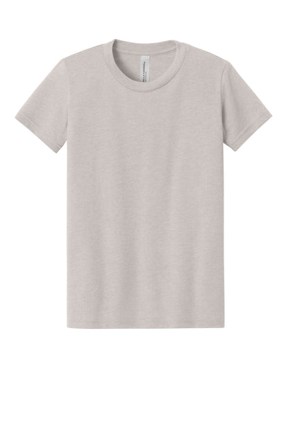 BELLA+CANVAS Youth Heather CVC Tee BC3001YCVC