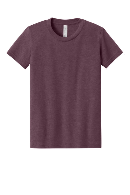 BELLA+CANVAS Youth Heather CVC Tee BC3001YCVC