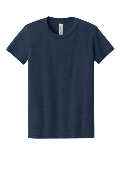 BELLA+CANVAS Youth Heather CVC Tee BC3001YCVC