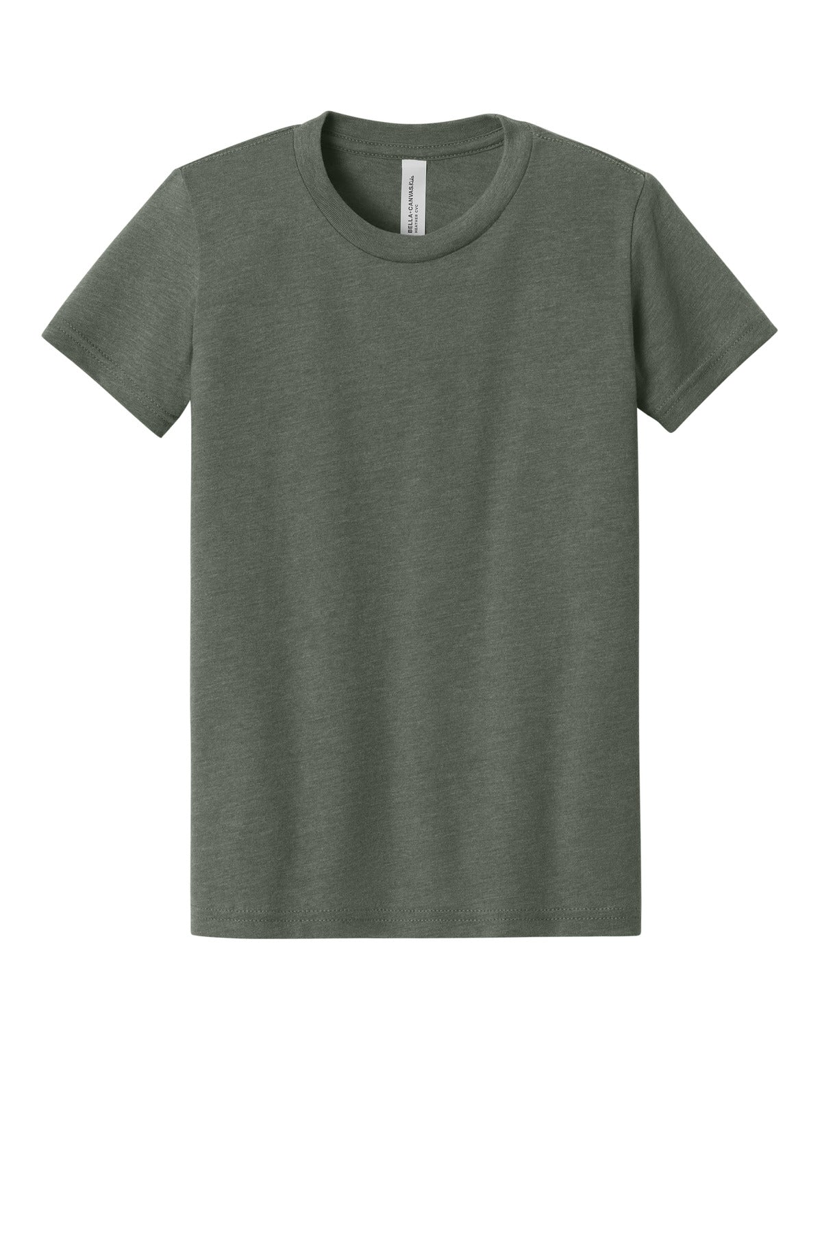 BELLA+CANVAS Youth Heather CVC Tee BC3001YCVC