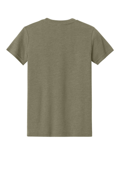 BELLA+CANVAS Youth Heather CVC Tee BC3001YCVC