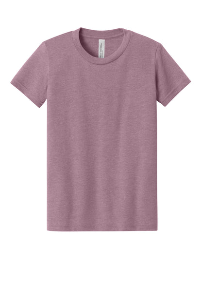 BELLA+CANVAS Youth Heather CVC Tee BC3001YCVC
