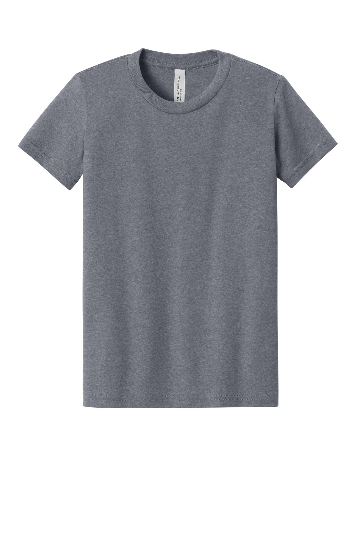 BELLA+CANVAS Youth Heather CVC Tee BC3001YCVC