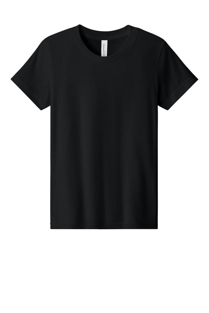 BELLA+CANVAS Youth Heather CVC Tee BC3001YCVC
