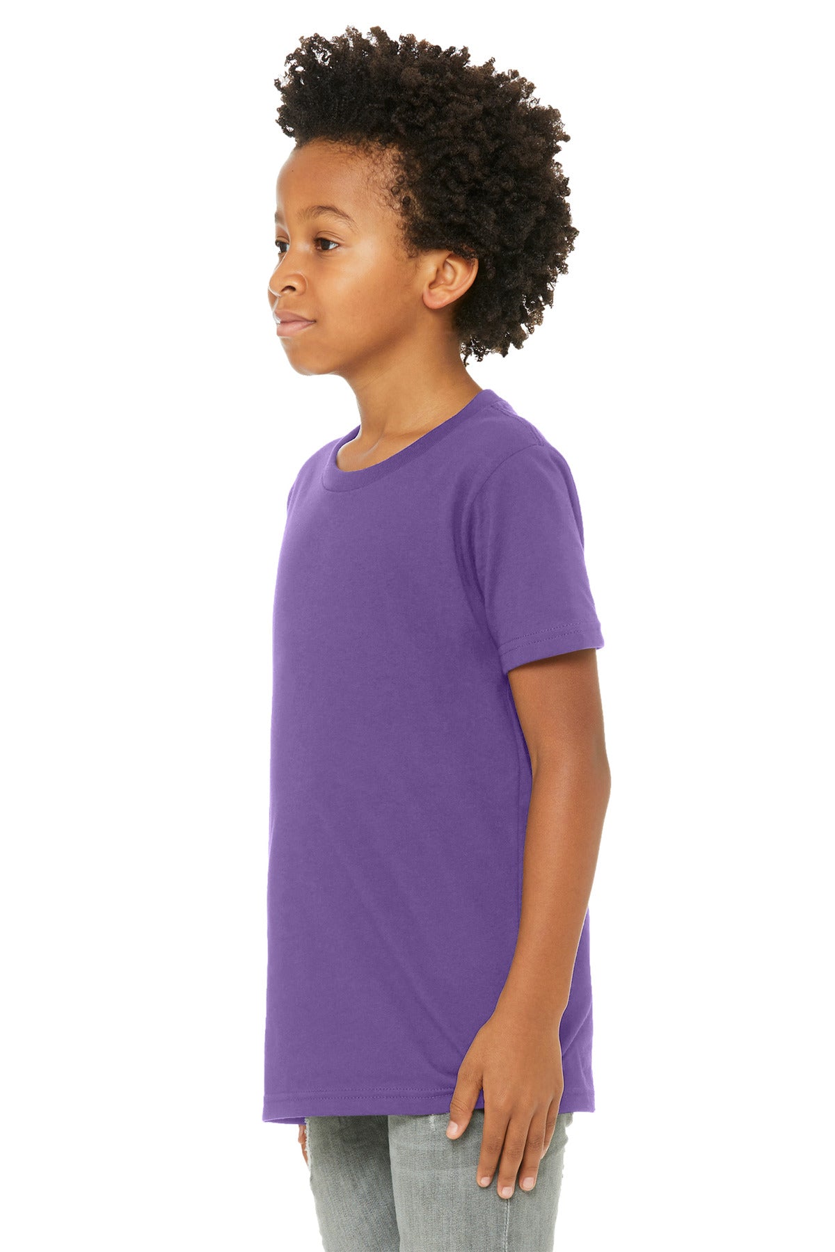 BELLA+CANVAS  Youth Jersey Short Sleeve Tee. BC3001Y