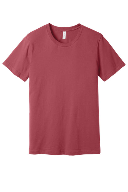 BELLA+CANVAS  Unisex Jersey Short Sleeve Tee. BC3001