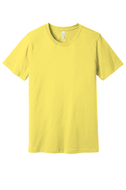 BELLA+CANVAS  Unisex Jersey Short Sleeve Tee. BC3001