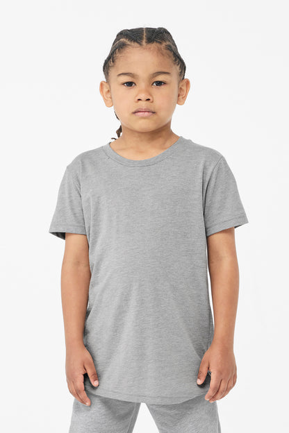 BELLA+CANVAS  Youth Triblend Short Sleeve Tee. BC3413Y