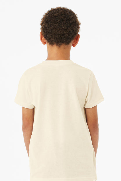 BELLA+CANVAS  Youth Triblend Short Sleeve Tee. BC3413Y