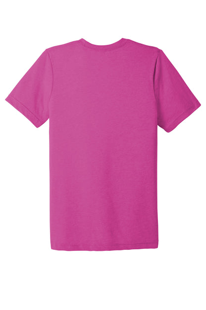 BELLA+CANVAS  Unisex Triblend Short Sleeve Tee. BC3413